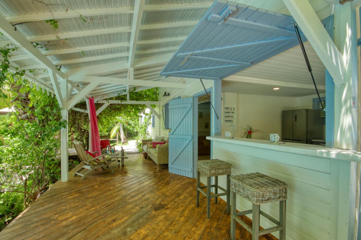 location de villa Sainte-Anne Martinique 6 personnes terrasse 4